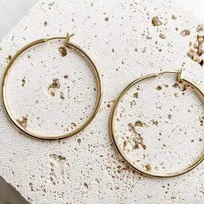 Infinite Hoop Earrings