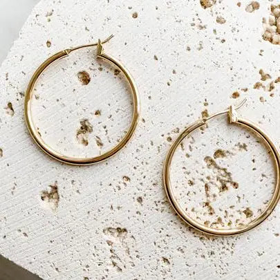 Infinite Hoop Earrings