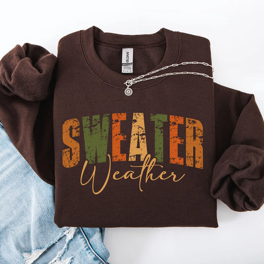 Retro Autumn Pumpkin Sweatshirt