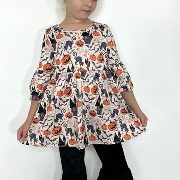 Vintage Halloween Girls Set